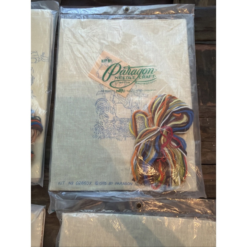 Exquisite "Hummel" Stitchery 4 New Patterns Never Opened Vintage! - Picture 10 of 11